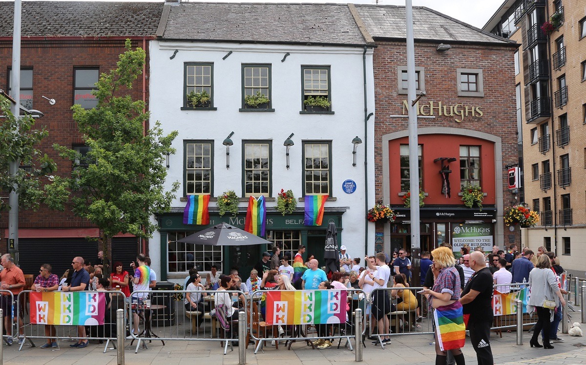 McHugh's Bar at Belfast Pride