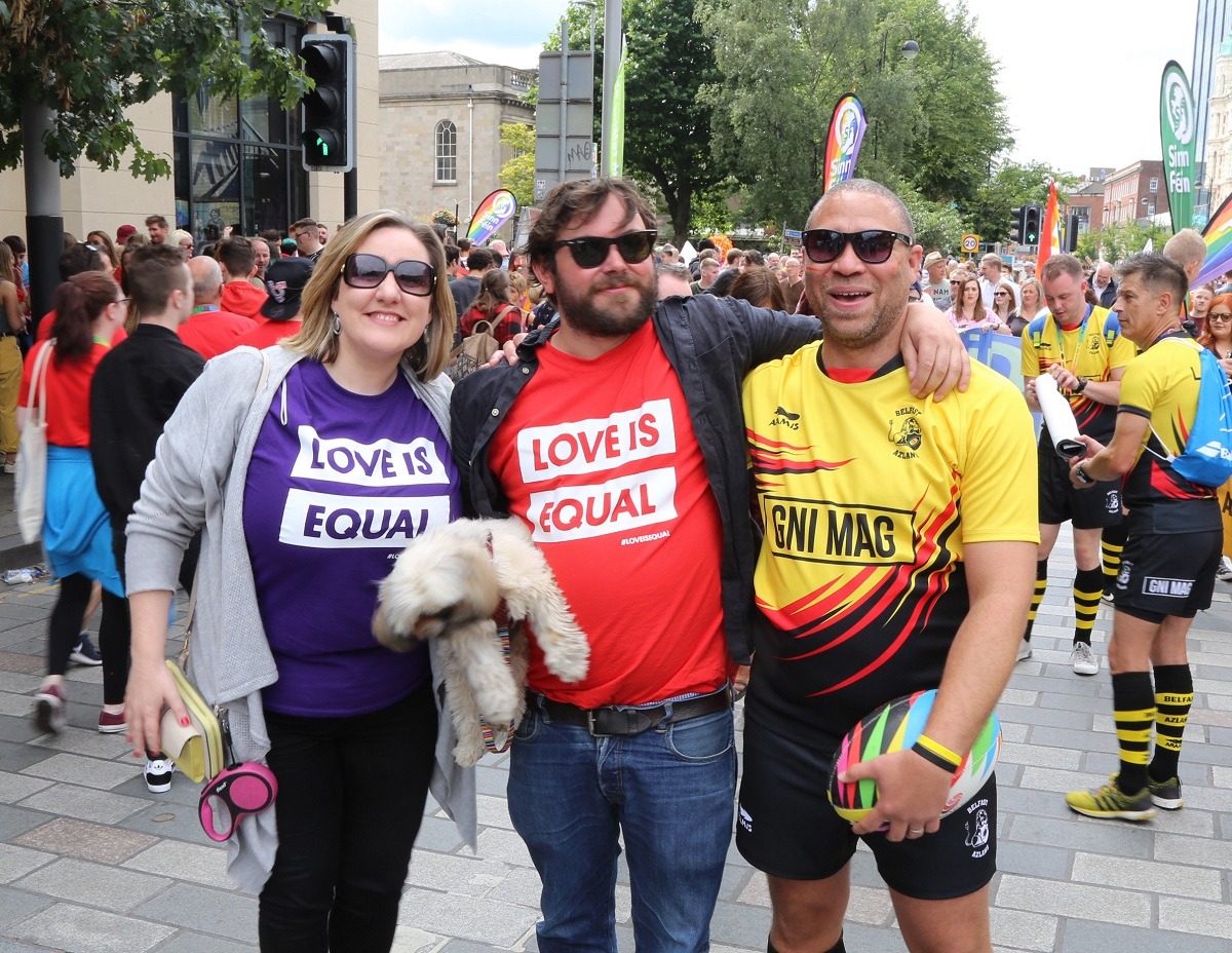 Zesty Team at Belfast Pride